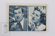 Old Small Trading Card/ Chromo Cinema/ Movie Topic - Actors: Walter Pidgeon & Greer Garson - 3.8 X 5.5 Cm - Otros & Sin Clasificación