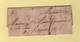 Quimper - Finistere - Courrier De 1753 - 1701-1800: Vorläufer XVIII