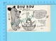 QSL- CB- Base &amp; Mobile Bou Bou, Yogi Bear -Ste-Marie Salomé  Quebec- 2 Scans - CB