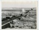 WWII Libye Cyrénaïque Attaque Aérienne Convoi De Camions Ancienne Photo 1943 - Guerre, Militaire