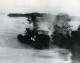 WWII Birmanie RAF Beaufighters Bombardement D'un Bateau Japonais Camouflage Ancienne Photo 1945 - War, Military