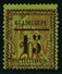 GUADELOUPE - YT 8 - SURCHARGE TYPE II - CENTIMES 12 Mm - TIMBRE OBLITERE - Oblitérés