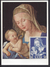 SARRE - 1956 - Carte Maximum Timbre N° 333 " La Vierge Et L'Enfant " 2 Scans - TB - - Maximumkaarten