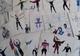 LOT DE 22 AQUARELLES + 5 DESSINS AU CRAYON THEME DANSE - Acquarelli