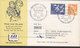 Denmark SAS 1st North Pole Flight TOKYO - COPENHAGEN 1957 Cover Brief NORDEN Nordia Issue 5 Swans (2 Scans) - Luftpost