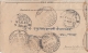 Gwalior  1933  M.O. LASHKAR / GWALIOR  Money Order Receiving Acknowledgement  # 93645  Inde Indien - Gwalior