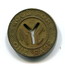 New York City Transit Authority Fare Token - Monetary/Of Necessity