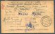 1924 Russia Registered American Express Postcard Moscow - Yampol - Brieven En Documenten