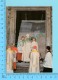 Pape, Papa, Pope -  Anno Santo 1975Paul VI Paulus VI  Ouvrant La Porte Sainte  - 2 Scans - Papes