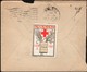 Italy - 1917 - Cover With ' PRO CROCE ROSSA Italia 1917' Stamp, Torino 9.2.1917 (zona Di Guerra) - Storia Postale