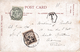 Carte Postale Moretonhampstead Almshouses Dartmoor 1906 Pour Saint Quentin Aisne Timbre Taxe - Storia Postale