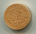 1955 London Ontario Canada Centennial Souvenir Wooden Nickel - Notgeld