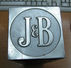 Delcampe - AC - J & B - JUSTERINI & BROOKS SCOTHCH WHISKEY EMPTY TIN BOX BLIK FROM TURKEY - Cannettes