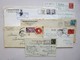 USA // Lot: 3 Post Cards + 3 Covers, As From 1910, All Sent To SWITZERLAND - Brieven En Documenten