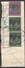 JAPAN OCCUPATION Of MALAYA & SUMATRA OCC.STAMPS USED On MONEY TRANSFER - Occupazione Giapponese