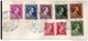 10 Docu Waarbij 5 X LEOPOLD III Type "OPEN KRAAG" Met Griffe Stempels O.a. BEERNEM En LANAKEN ; 3 Scans ! LOT 149 - Enveloppes-lettres