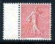 Yvet 129a Maury 129 II 10 Centimes Semeuse Lignée Type II Bord Inter Paneau - Unused Stamps