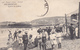 ESPAGNE.  SAN SEBASTIAN. CPA RARE. ANIMATION PLAYA DE BANOS . ANNÉE 1908 - Guipúzcoa (San Sebastián)