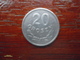 POLAND 1965  TWENTY  GROSZY Aluminium USED COIN In VERY GOOD CONDITION. - Poland