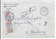 1976 - TAXE "FLEURS" - ENVELOPPE De ALTKIRCH (HAUT-RHIN) Pour STRASBOURG Avec TAXE REFUSEE => RETOUR - 1960-.... Covers & Documents