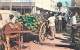 GREETINGS FROM TRINIDAD COCONUT VENDOR DOWNTOWN PORT OF SPAIN - Trinidad