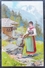 Delcampe - CPA PRECURSEUR 2X Litho ILLUSTRATEUR ALPENDUFT 1548 ET 49 HOMME FUSIL FEMME COSTUME FOLKLORE Fuert I Bayern Destelbergen - Verzamelingen & Kavels