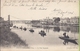 -- 78 --  FIN D'OISE -- LE PONT SUSPENDU -- ANIMATION -- 1904 - Conflans Saint Honorine