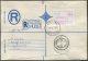 1986 South Africa. Set Of 10 Registered White Paper Frama (P.002-11) Covers - Automatenmarken (Frama)