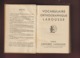 Delcampe - LAROUSSE De Poche - De 1938..? -  Vocabulaire  Orthographique - Voir Les 11 Photos - Dictionaries