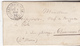 52 Chaumont - Lettre De 1872 De Chaumont Pour Chaumont (pli Local) En Franchise  Destinataire Chef De Brigade Des Postes - 1849-1876: Période Classique