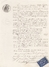1876 - Bon Pour Quittance - Timbre 50c Et 2/10 + à Sec "Enregistrement, Timbre Et Domaine" + Timbre Fiscal Type "chiffre - Autres & Non Classés