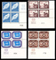 United Nations NY MNH Collection Of 37 Different Corner Blocks Of 4 1950s Issues - Collections, Lots & Séries