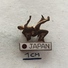 Badge (Pin) ZN004347 - Wrestling Japan Federation / Association / Union - Wrestling