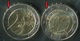 001 SLOVAKIA-Slowakei 2x2 Pcs Euro Commemorative Coins-10 Years Of Economic And Monetary Union 2 Version A+B UNC 2009/1 - Slovakia