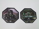 2 JETONS Cartes STAR WARS ROGUE ONE Leclerc N°6 Et 51 : D'QAR Et DEATH TROOPER - Star Wars