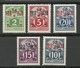 Estland Estonie Estonia 1928 Michel 68 - 72 MNH - Estonie