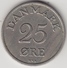 @Y@    Denemarken   25 Ore    1950     (4477) - Denemarken