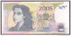 Serbia &ndash; The Institute For Manufacturing Banknotes And Coins (ZIN) 2005 Milena Pavlovic Barilli Polymer Test Note - Serbia