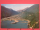 Etats-Unis - Alaska - Skagway - Air View With Ferry Ships - Excellent état - Scans Recto-verso - Autres & Non Classés