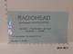 RADIOHEAD BIGLIETTO VINTAGE CONCERTO 1997 PALAVOBIS MILANO - Tickets - Vouchers