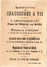 Delcampe - 6 Cards C1900 Pub Chaussures Chromo Litho Children's Games  Croquet Billes Beads Volant Bowling M PrinterTestu Massin - Other & Unclassified