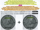 004 SLOVAKIA-Slowakei 2x2 Pcs Euro Commemorative Coins-Euro Cash - The 10th Anniversary 2 Version A+B UNC 2012 - Slovaquie