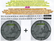 005 SLOVAKIA-Slowakei 2x2 Pcs Euro Commemorative Coins-The Mission Of Constantine And Methodius 2 Version A+B UNC 2013 - Slowakije