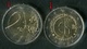 006 SLOVAKIA-Slowakei 2x2 Pcs Euro Commemorative Coins-Entry Of The Slovak Republic To The EU 2 Version A+B UNC 2014 - Slowakije