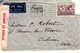 COVER AUSTRALIA 5 JUNE 1945 AIR MAIL SYDNEY TO FRANCE PASSED BY CENSOR - Lettres & Documents