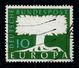 Germany 1958: Stylized Tree With Watermark (Wz 5), MiNo. 294 (o) Used - 1957