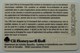 FRANCE - Bull - Smart Card - Early CP8 - Specimen Demo - Embossed Text - Otros & Sin Clasificación