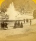 France Versailles Chateau Grandes Eaux Animée Paris Instantané Ancienne Photo Stereo 1860 - Stereoscopic