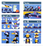 CONSIGNES DE SECURITE / SAFETY CARD  *Boeing B777 300 AIR FRANCE - Safety Cards