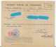 Acte De  Mariage Et Naissance 1962 - Documents Historiques